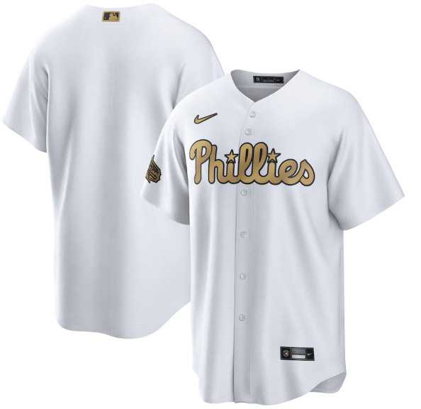Philadelphia Phillies Blank White 2022 All-Star Cool Base Stitched Baseball Jersey,We sell and wholesale Philadelphia Phillies Blank White 2022 All-Star Cool Base Stitched Baseball Jersey on line form chian!